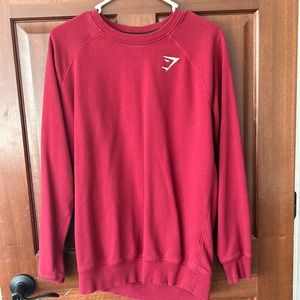 Gymshark Scarlet Red Crewneck